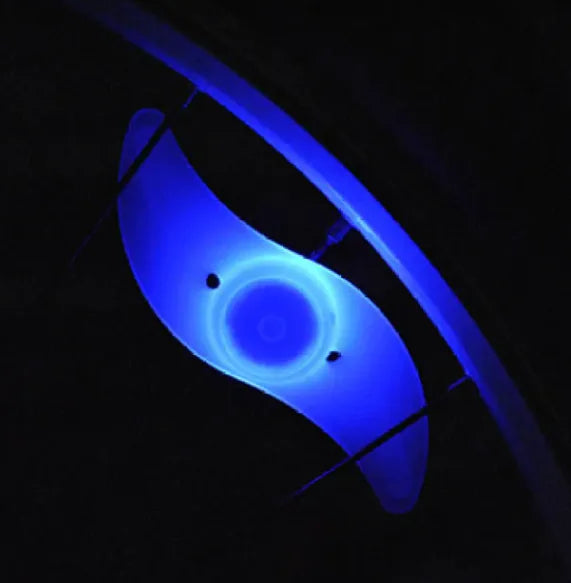 Cyclist's LED Spoke Flashlight