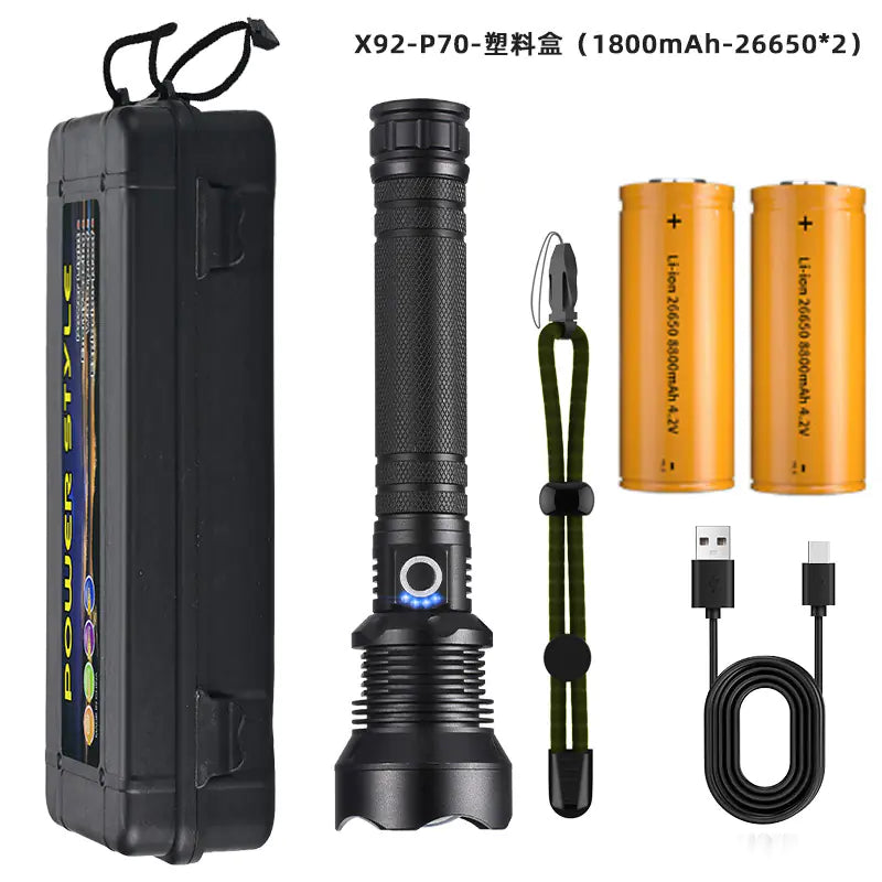 X92 LED Rechargeable Torch